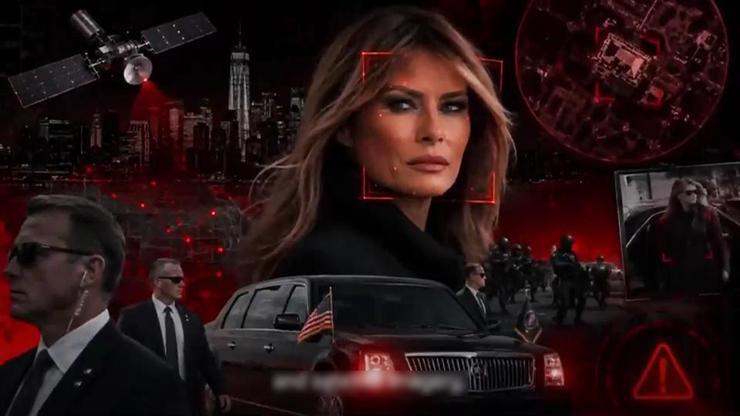 İrandan Trump ailesine tehdit videosu: Melania ve Barron hedefte