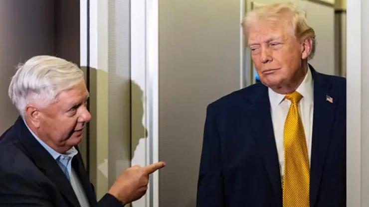 ABD Başkanı Trump, Cumhuriyetçi Senatör Lindsey Grahamın cenaze törenine katıldı