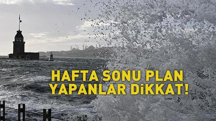 UYARILAR PEŞ PEŞE GELDİ | Hafta sonu planı yapanlar dikkat 11 il için sarı kodlu alarm