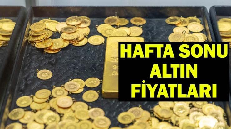 HAFTA SONU (1 AĞUSTOS) ALTIN FİYATLARI: Gram altın, çeyrek altın ne kadar, kaç TL?