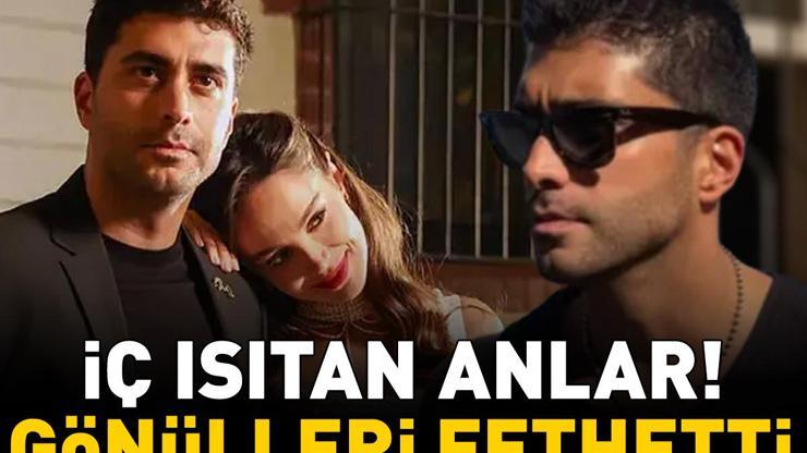 Haysiyetin yıldızı Doğukan Güngör gönülleri fethetti Set arasında iç ısıtan anlar