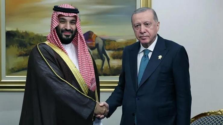 Cumhurbaşkanı Erdoğan, Suudi Arabistan Veliaht Prensi Selman ile görüştü