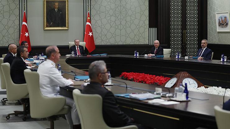 Yüksek Askeri Şura, Cumhurbaşkanı Erdoğan başkanlığında toplandı Yüksek Askeri Şura, Cumhurbaşkanı Erdoğan başkanlığında toplandı