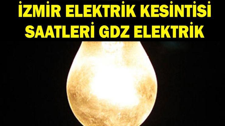  İzmir'de elektrikler ne zaman, saat kaçta gelecek? GDZ elektrik İzmir kesinti sorgulama ekranı