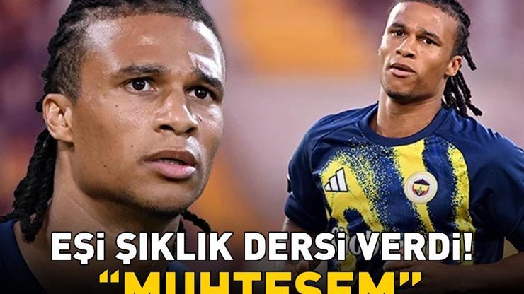 Fenerbahçenin yıldızı Nathan Akenin eşi tarzıyla sanal medyaya damga vurdu: Muhteşem