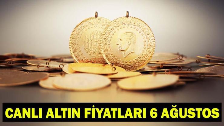GRAM ALTIN KAÇ TL, ÇEYREK ALTIN, TAM ALTIN NE KADAR? Canlı Altın Fiyatları 6 Ağustos Kapalıçarşı! İslam Memiş’ten Altın Yorumu!