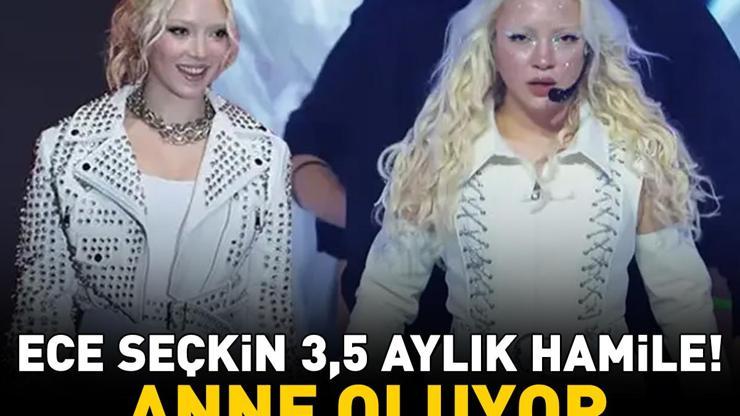 Ece Seçkin anne oluyor 3,5 aylık hamile