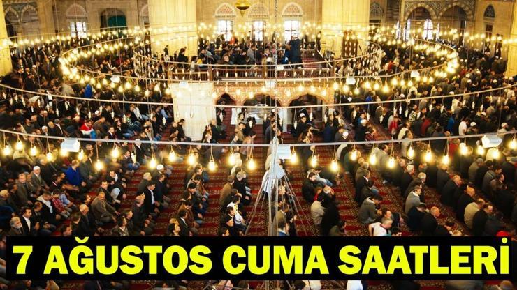  Cuma Namazı Saat Kaçta Kılınacak? İstanbul, Ankara, İzmir Namaz Vakitleri