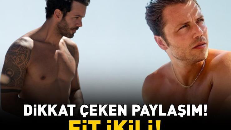 FİT İKİLİ Barış Arduç ve Tolga Sarıtaştan kas şov