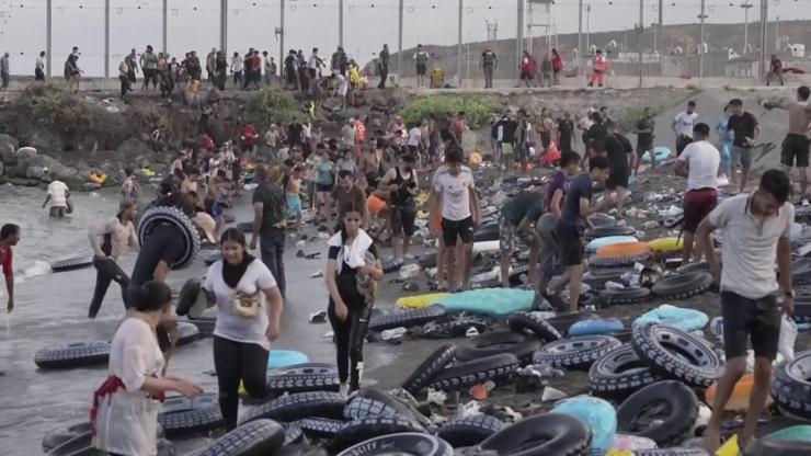 Çinden “İsrail yaptı” iddiası: Ceuta’daki göçmen krizinin arkasında Mossad mı var