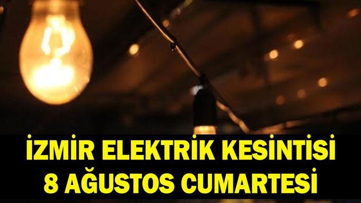 8 Ağustos İzmir'de elektrikler ne zaman gelecek? GDZ elektrik kesintisi sorgulama ekranı 8 Ağustos İzmir'de elektrikler ne zaman gelecek? GDZ elektrik kesintisi sorgulama ekranı