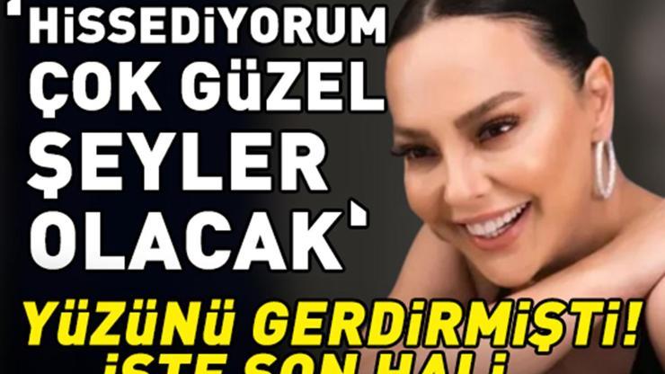 Yüzünü gerdirmişti İşte 51 yaşındaki Ebru Gündeşin son hali... Hissediyorum çok güzel şeyler olacak