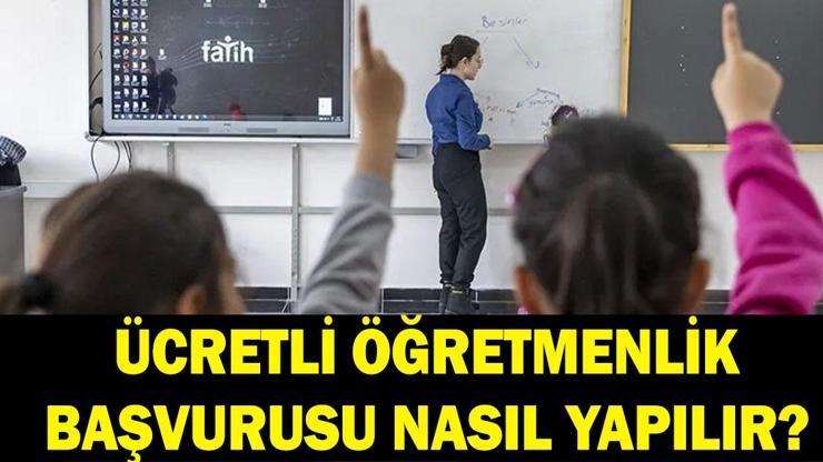 ÜCRETLİ ÖĞRETMENLİK BAŞVURULARI 2026: MEB ücretli öğretmenlik başvuru şartları neler Ücretli öğretmenlik sonuç sorgulama ekranı