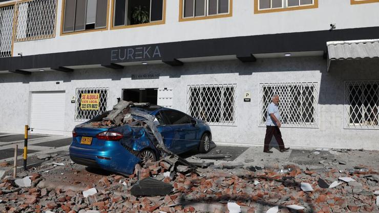 SON DAKİKA... Kolombiyada 7.4 büyüklüğünde deprem