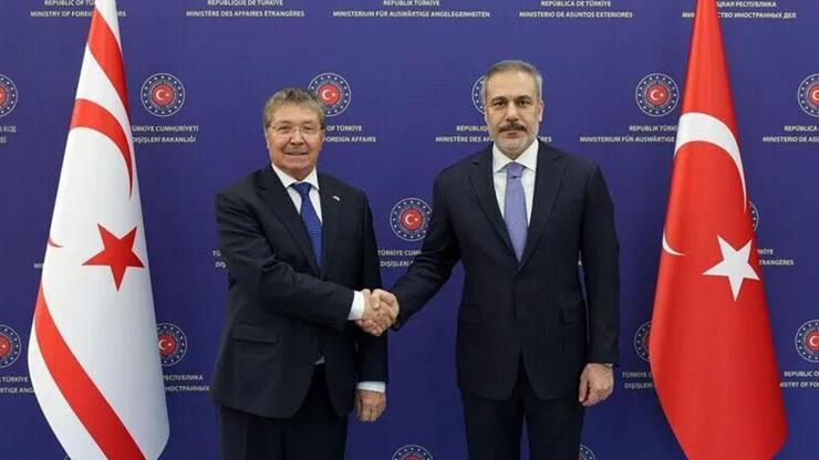 KKTC'den Dışişleri Bakanı Hakan Fidan'ın açıklamalarına teşekkür KKTC'den Dışişleri Bakanı Hakan Fidan'ın açıklamalarına teşekkür