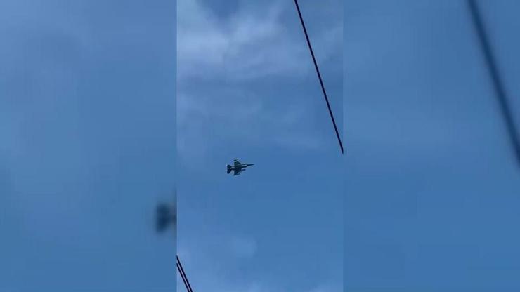 ABD’de 2 küçük uçak F-16ları havalandırdı