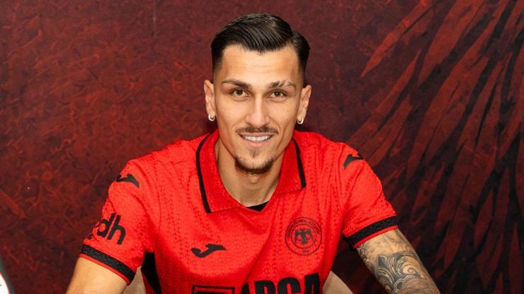 Çorum FK, Alexandros Kyziridis'i transfer etti Çorum FK, Alexandros Kyziridis'i transfer etti
