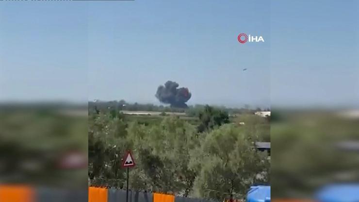  Yalova'da eğitim uçağı düştü