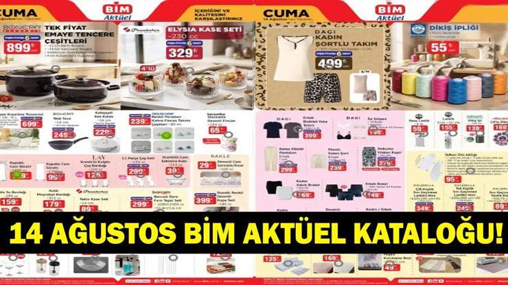 Bu Hafta BİM'de Neler Var, Hangi Ürünler İndirimde? İşte 14 Ağustos Cuma BİM Aktüel Ürünler Kataloğu... Bu Hafta BİM'de Neler Var, Hangi Ürünler İndirimde? İşte 14 Ağustos Cuma BİM Aktüel Ürünler Kataloğu...