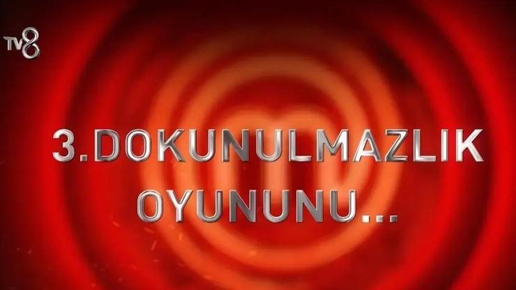 MASTERCHEF'TE DOKUNULMAZLIĞI KİM ALDI? 13 Ağustos MasterChef'te eleme adayı kim oldu, dokunulmazlık oyununu kim kazandı? MASTERCHEF'TE DOKUNULMAZLIĞI KİM ALDI? 13 Ağustos MasterChef'te eleme adayı kim oldu, dokunulmazlık oyununu kim kazandı?