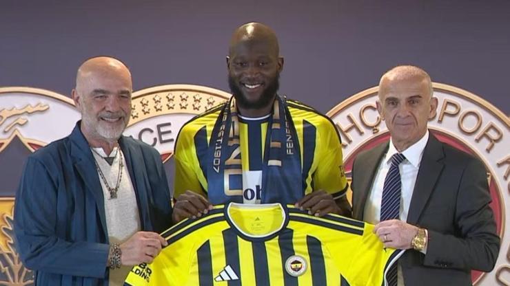 Fenerbahçe’de Romelu Lukaku için imza töreni gerçekleştirildi: Türkiye benim ikinci evim
