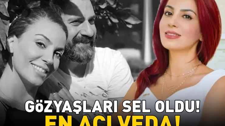Erhan Çelikin boşanma aşamasında olduğu eşi Özlem Gültekine son veda Gözyaşları sel oldu