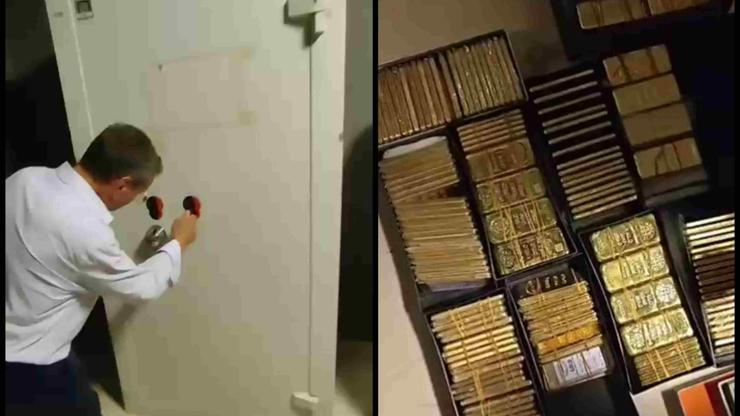  200 kilo külçe altın ele geçirildi