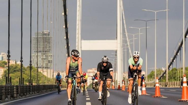 Kıtalararası triatlon yarışı Beykoz’da yapıldı Kıtalararası triatlon yarışı Beykoz’da yapıldı