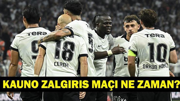 BEŞİKTAŞ ZALGIRIS MAÇI NE ZAMAN? UEFA Avrupa Ligi Beşiktaş Kauno Zalgiris Maçı Hangi Kanalda, Saat Kaçta?