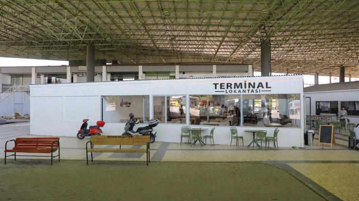 Edirne Otogarında Terminal Lokantası hizmete açıldı