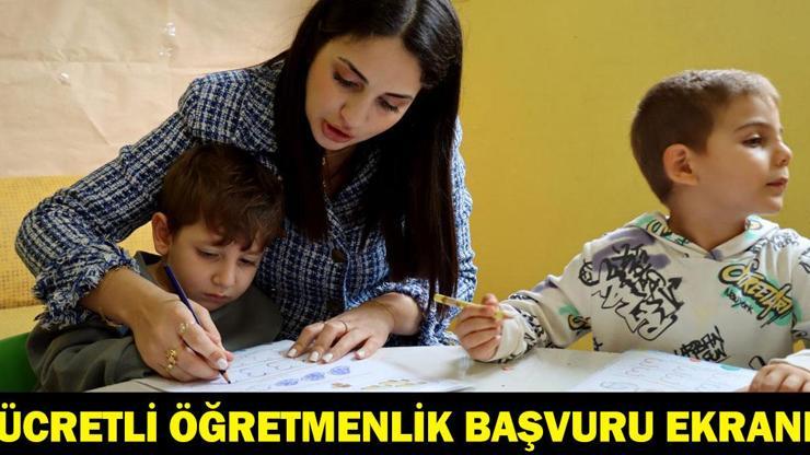 ÜCRETLİ ÖĞRETMENLİK BAŞVURU TARİHLERİ: MEB Ücretli Öğretmenlik Başvuruları Başladı Mı? Başvuru Nasıl Yapılır, Nereden? ÜCRETLİ ÖĞRETMENLİK BAŞVURU TARİHLERİ: MEB Ücretli Öğretmenlik Başvuruları Başladı Mı? Başvuru Nasıl Yapılır, Nereden?