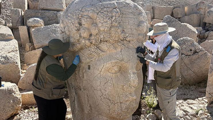 Nemrut’un dev heykellerine 5 yıllık koruma kalkanı