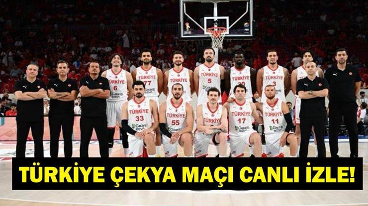 TÜRKİYE ÇEKYA BASKETBOL MAÇI CANLI İZLE: 12 Dev Adam DBB Süper Kupa 3.'lük Maçı HT Spor Canlı Şifresiz İzle!
