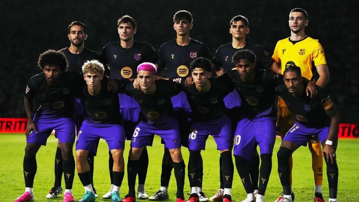 Son şampiyon Barcelona, ilk maçında gol oldu yağdı