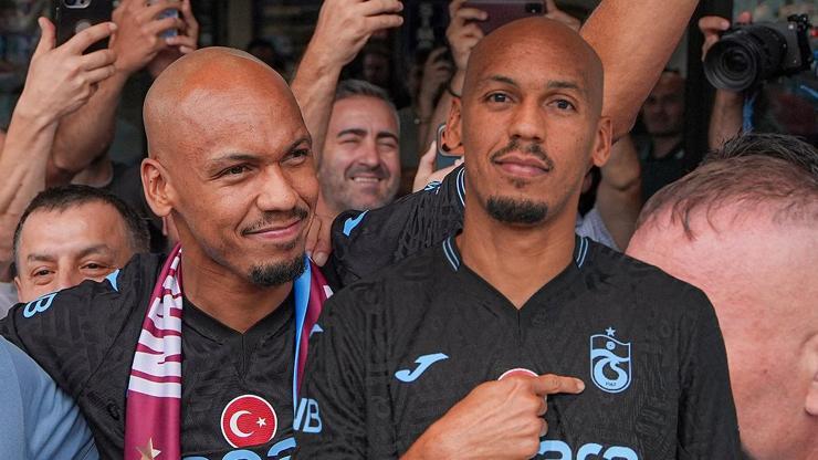 Trabzonspor'un yeni yıldızı Fabinho, kente geldi