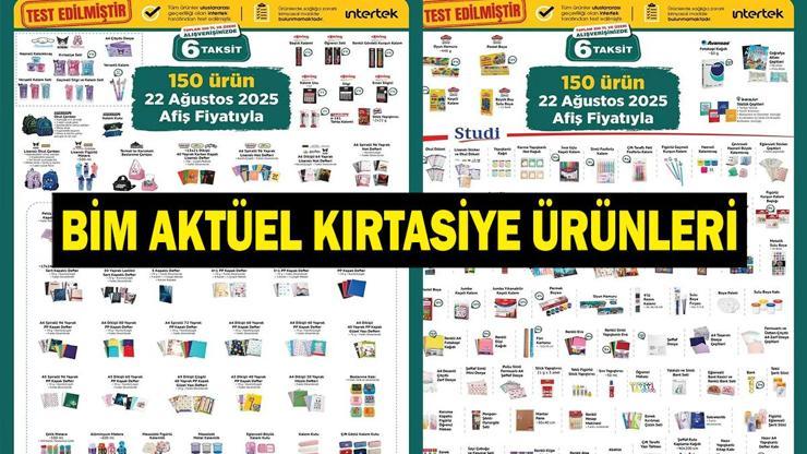 BİM KIRTASİYE ÜRÜNLERİ KATALOĞU AĞUSTOS 2026: BİM Kırtasiye Ürünleri Neler Hangi Ürünler İndirimde Okul Çantası, Defter ve Yüzlerce Ürün Raflarda