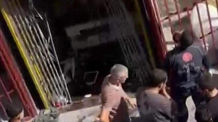 Gaziosmanpaşa'da 4'üncü kattan düşen yük asansöründeki işçi ağır yaralandı
