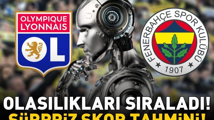 LYON - FENERBAHÇE MAÇI KAÇ KAÇ BİTER Yapay zekadan Şampiyonlar Ligi play-off turu rövanş maçı için çarpıcı skor tahmini
