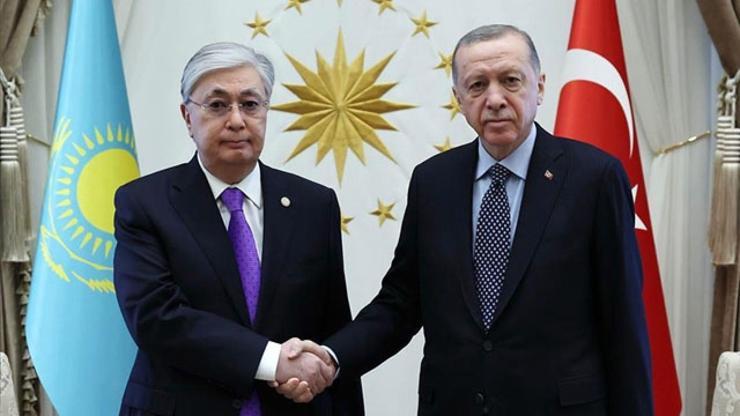 Cumhurbaşkanı Erdoğan, Kazakistan Cumhurbaşkanı Tokayev ile görüştü Cumhurbaşkanı Erdoğan, Kazakistan Cumhurbaşkanı Tokayev ile görüştü