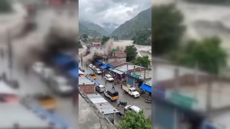 Nepaldeki felaket böyle görüntülendi