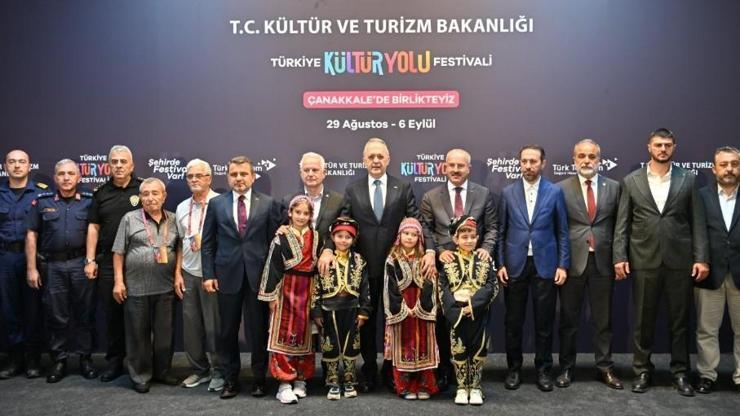 ÇANAKKALE BEŞİNCİ KEZ KÜLTÜR YOLU FESTİVALİ İLE BULUŞTU
