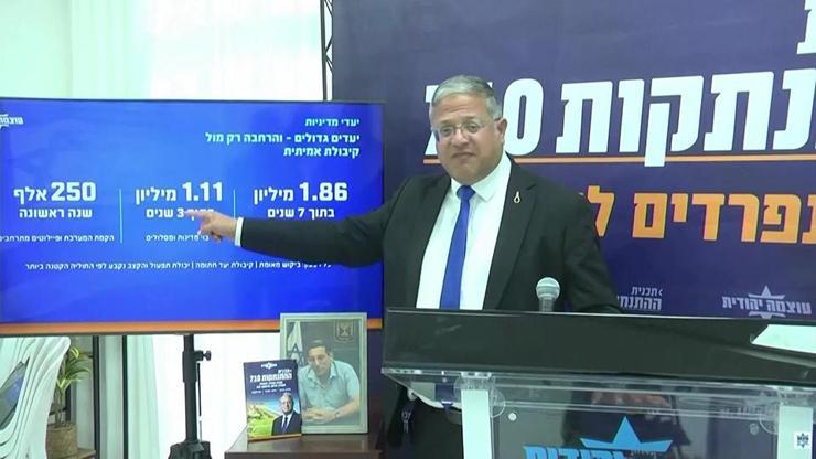 Itamar Ben-Gvirin Gazze planı ortaya çıktı: Hedef 1,9 milyon kişi