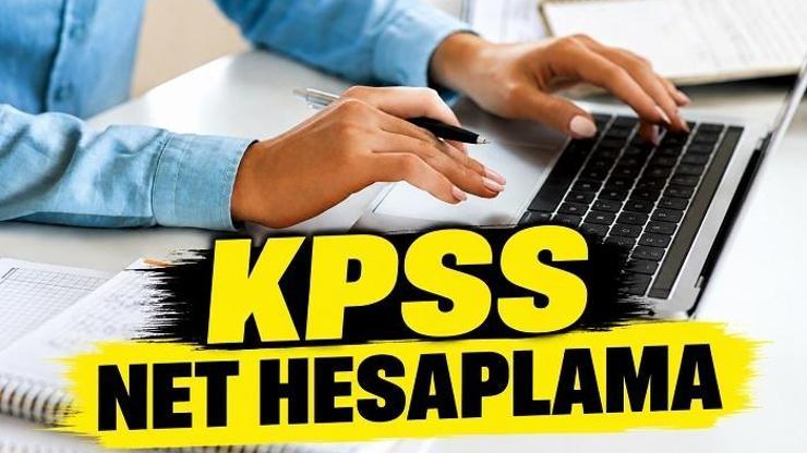 KPSS PUAN HESAPLAMA | KPSS net hesaplama nasıl yapılır KPSS lisans sınavında kaç net, kaç puan yapar