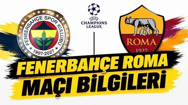 FENERBAHÇE MAÇI BUGÜN SAAT KAÇTA, HANGİ KANALDA Fenerbahçe Roma maçı şifreli mi, şifresiz mi, nereden izlenir FB Şampiyonlar Ligi maçı canlı yayın izleme bilgileri
