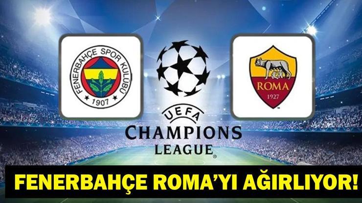 FENERBAHÇE ROMA TRT 1 CANLI İZLE: Şampiyonlar Ligi Fenerbahçe Roma Maçı Şifresiz İzle Asensio Oynayacak Mı 18 yıl Sonra Devler Liginde İlk Sahne İşte FB Roma Maç Kadrosu