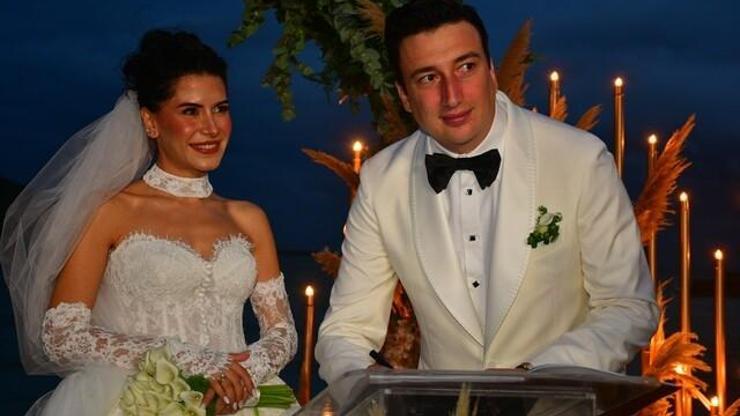 İş insanı Celal Can Algül lise aşkı Yağmur Gedik ile dünyaevine girdi