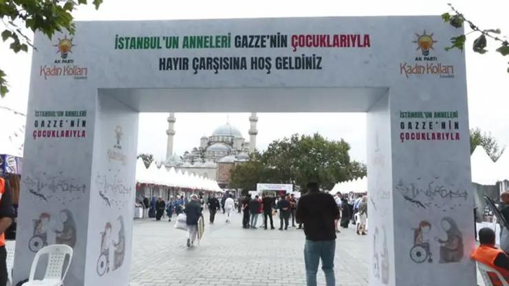 İstanbul’un Anneleri, Gazze’nin çocukları için kermeste buluştu