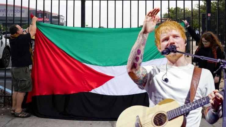 Ed Sheerandan turnedeki Özgür Filistin krizine dair ilk açıklama: Hatalar yaptım