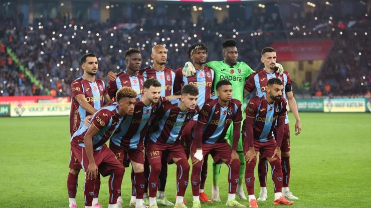 Trabzonsporda 11 isim milli takımlarına gitti