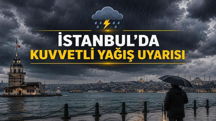 İSTANBULDA YAĞMUR KAÇ GÜN SÜRECEK İstanbulda Bugün de Yağmur Var mı 5 Günlük Hava Durumu Ne Meteoroloji ve AKOMdan Uyarı